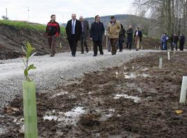 Inauguran el Corredor Verde en la orilla del río Besaya