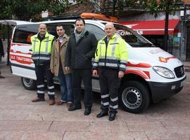 Aller estrena un nuevo vehículo sanitario para la zona alta del concejo