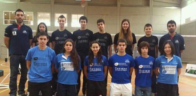 11 metales para el Bádminton Oviedo en el Circuito Nacional de Alfajarin 