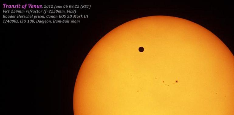 21 de diciembre de 2012: Saturno transita a Venus 
