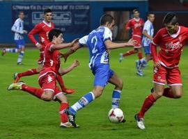 Avilés y Sporting B se reparten el \botín\