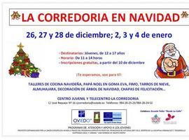 Actividades para todos en la Corredoria por Navidad