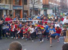 La I Carrera Benéfica Barrio de la Sidra se salda con la recogida de 7 toneladas de alimentos