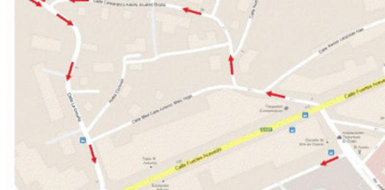 Reordenación provisional del tráfico por obras en las calles La Coruña y Catedrático José M. Serrano
