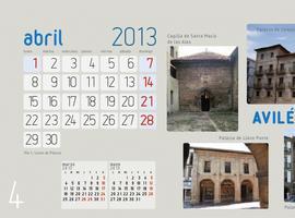 La alcaldesa presenta el calendario de 2013 