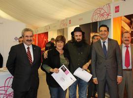 Narciso Galán y Nieves Alonso, premios del concurso de Artesanía de Oviedo