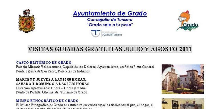 Visitas guiadas gratuitas por Grado