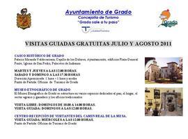 Visitas guiadas gratuitas por Grado