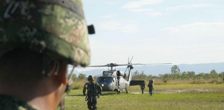 Abatidos 13 guerrilleros de las FARC en Chirigodo, Antioquía