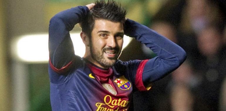 El Barcelona descarta la cesión de David Villa
