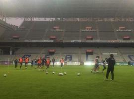 Xavi Moré y Baquero continúan siendo duda para El Molinón