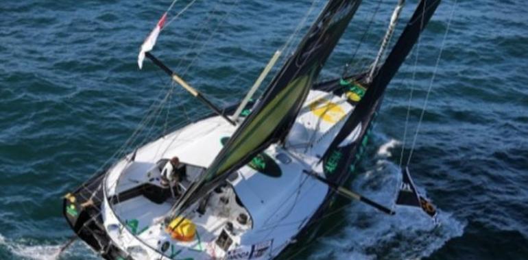 Thomson dobló Hornos, empujado por un viento de 25 nudos y casi se estrella contra un Iceberg