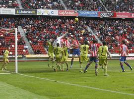 El Sporting \pincha\ ante el Mirandés