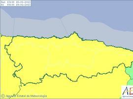Alerta por fuertes lluvias en Asturias esta tarde. Delegación pide evitar desplazamientos innecesarios