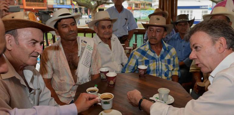 ‘Aquí hay un Presidente con toda la voluntad de ayudar a los cafeteros’