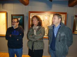 1.317 personas visitaron la antológica del pintor Vicente Sobero García en Llanes