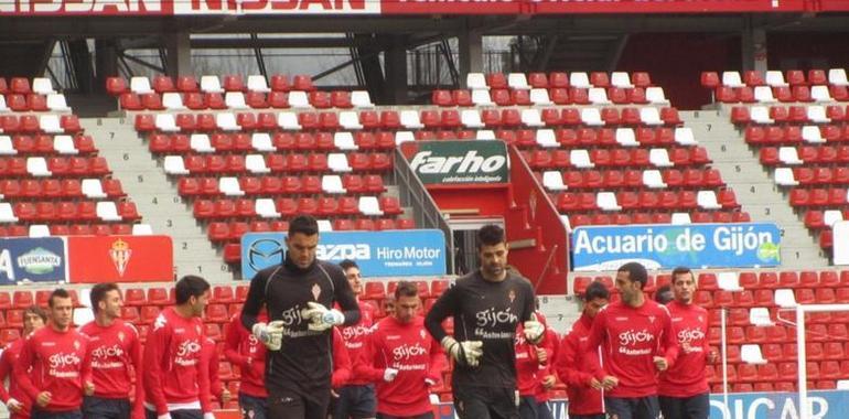 Sandoval esconde sus intenciones tras los muros de El Molinón