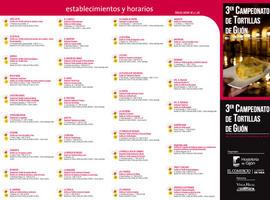 Segunda jornada del Campeonato de tortillas de Gijón