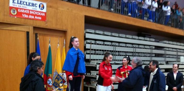 Claudia Pasarín, se sube a lo más alto del podio en Oporto