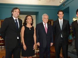 Rafa Nadal en La Moneda (vídeo)