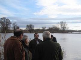 La crecida del Ebro afecta a 8.453 hectáreas de cultivo