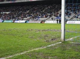 El Ayuntamiento de Oviedo colaborará en la mejora del césped del Tartiere