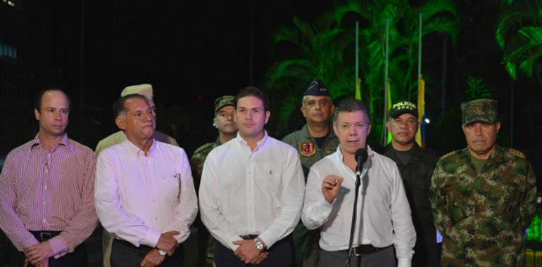 ‘Sabemos exactamente dónde están los seis secuestrados por el Eln en Bolívar’: Presidente Santos