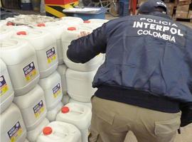 Operación contra la producción y el tráfico de metanfetamina en las Américas dirigida por INTERPOL