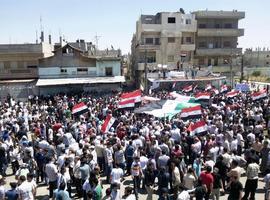 Con la revolución siria a pesar de todo
