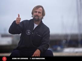 Bubi nos cuenta sus peripecias con el Acciona y va a rescatar el barco volcado en medio del Atlántico