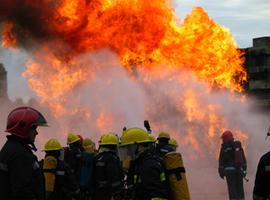 Arkaute imparte su primer curso básico de formación de bomberos 