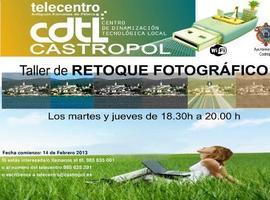 Taller de retoque fotográfico en Castropol