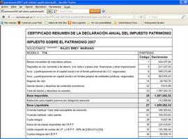 Rajoy publica la información de sus declaraciones fiscales en la web de Moncloa