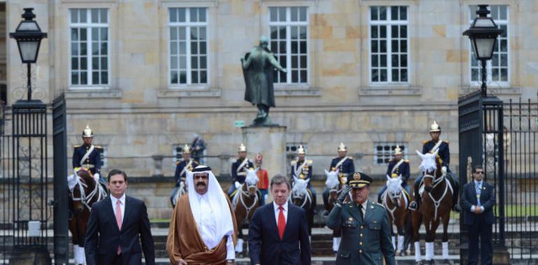 Santos destaca el interés de Qatar de invertir en Colombia 