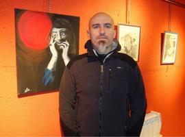 David Amores Ayala expone \Lluces y solombres\ en la Casona del Bravial