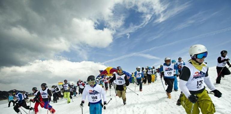 Fuentes de Invierno acoge la única parada en España de la "Red bull home run"
