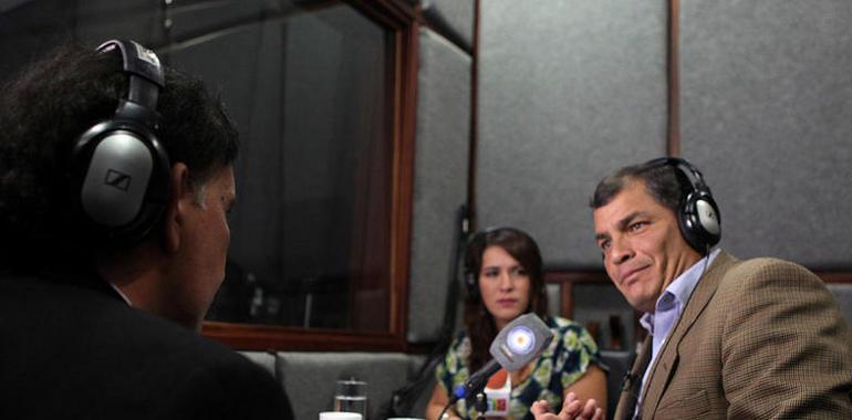 Correa: “La libertad de expresión no vale más que otros derechos” 