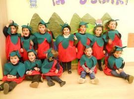 La Escuela de 0 a 3 años de Posada celebró hoy el Carnaval