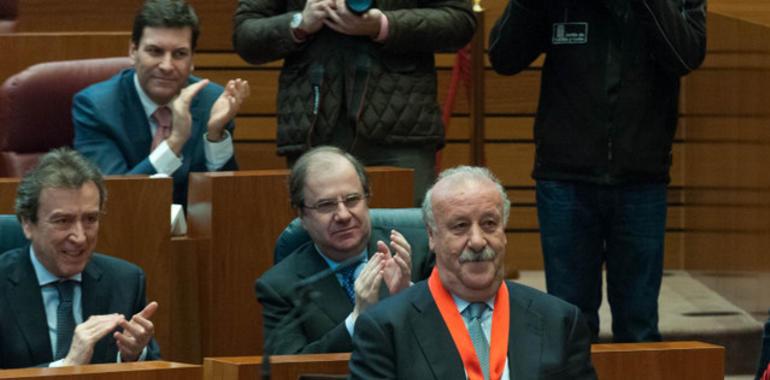 Medalla de Oro de Castilla y León para Vicente del Bosque