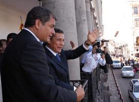 Humala en Ecuador : “Me siento como en casa”