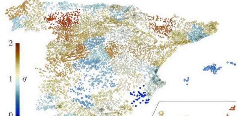 La población española sigue el principio de máxima entropía 