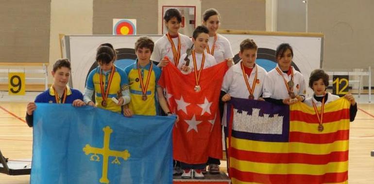 Asturias subcampeona de España de tiro con arco 