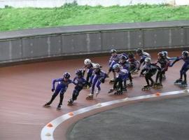Gijón fue testigo de una nueva jornada del Open de Asturias de Patinaje de Velocidad