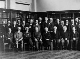 Blas Cabrera y su amigo Einstein