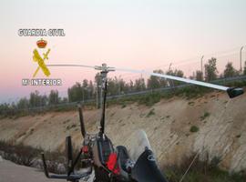 La Guardia Civil intercepta dos aeronaves dedicadas al tráfico de droga