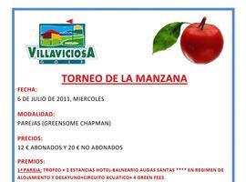 Torneo de la Manzana de golf en Villaviciosa