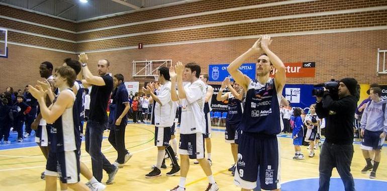 El Oviedo Baloncesto se despide de su afición ante el Aurteneche