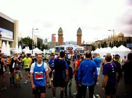 Fallece un corredor de la maratón popular en el Clinic de Barcelona
