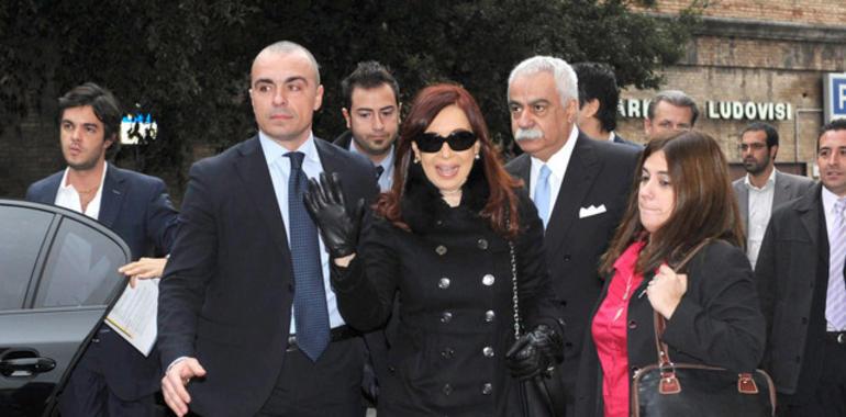 Cristina será la primera jefa de Estado en tener audiencia oficial con el Papa Francisco