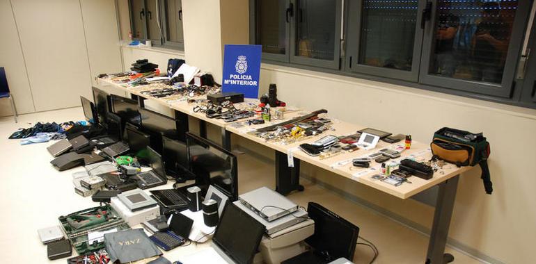 Detenidos en Vizcaya 19 miembros de un grupo criminal dedicado a la comisión de robos en domicilios 